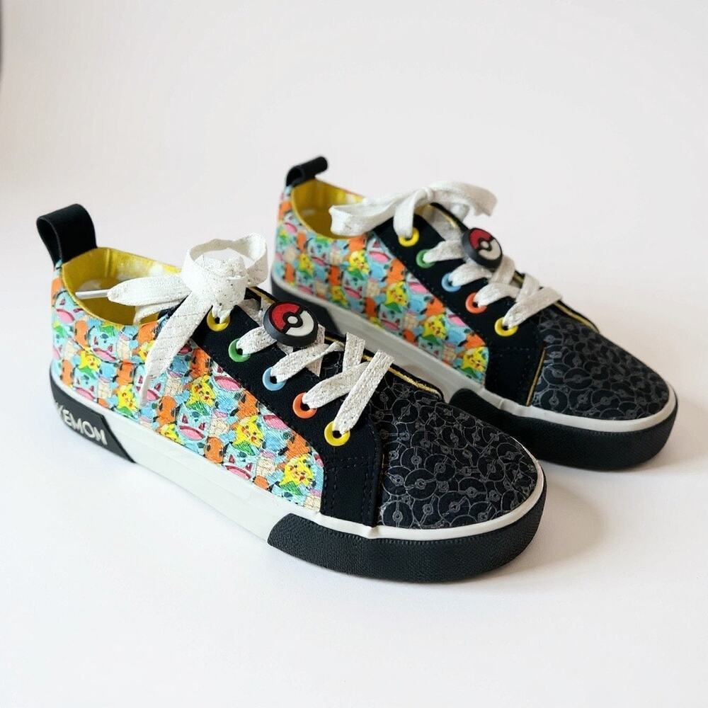 Ground Up Pokemon Youth Low-top Sneakers - Court Shoes unisex big kids size 4​